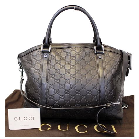 gucci brown bag|Gucci dark brown leather bag.